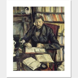 Gustave Geoffroy by Paul Cezanne Posters and Art